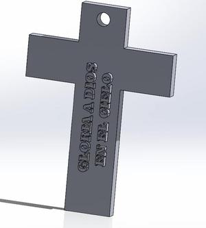 Key ring cross key chains