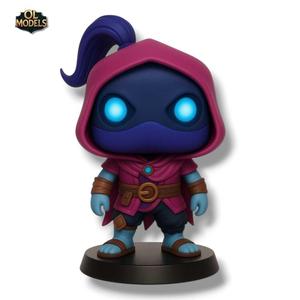 Jax Chibi Figure League of Legends 3D Model