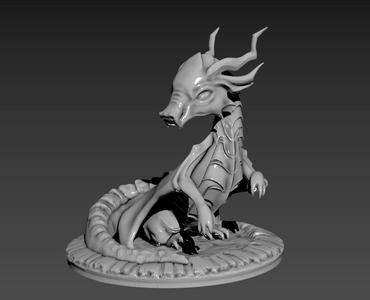 Solo Leveling Dragon mini Kaisel