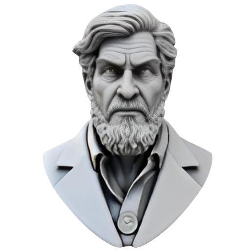 Victorian Gentleman Bust
