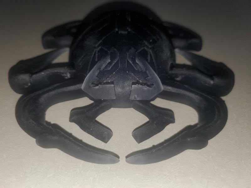 Blue Beetle Scarab Pendant