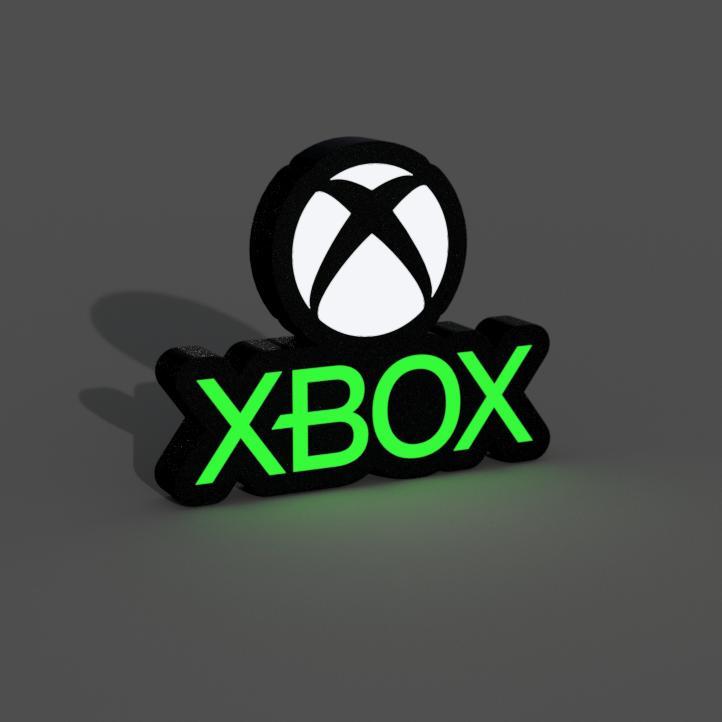 XBOX logo Lightbox LED Lamp