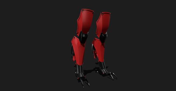 gotham knights redhood talon leg armor