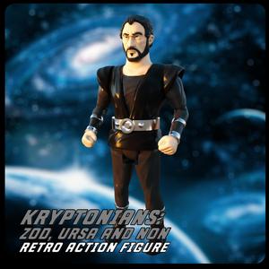 ZOD, URSA AND NON RETRO ACTION FIGURE
