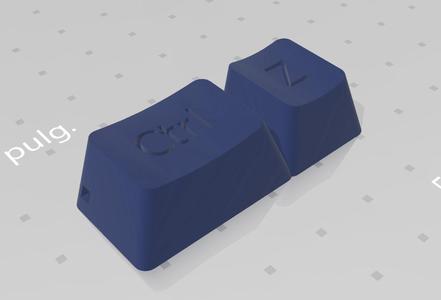 ctrlz keychain keychain decorative keyboard keychain