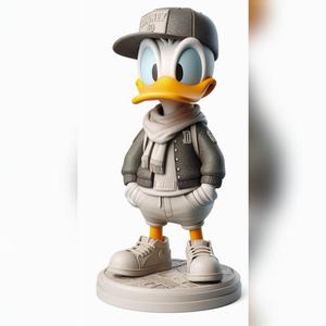 Urban Vibes / urban Donald duck 03 / art toy / fan art / magic makes