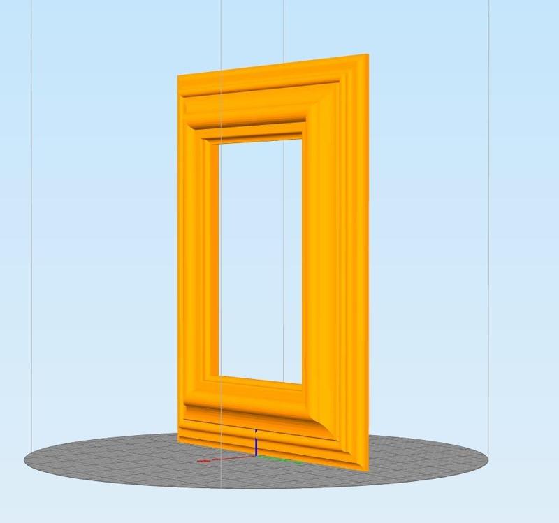 Picture Frame 4"x6" inside (7.3"x9.3"+/- outside) 