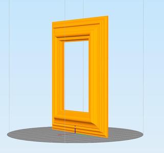 Picture Frame 4"x6" inside (7.3"x9.3"+/- outside) 