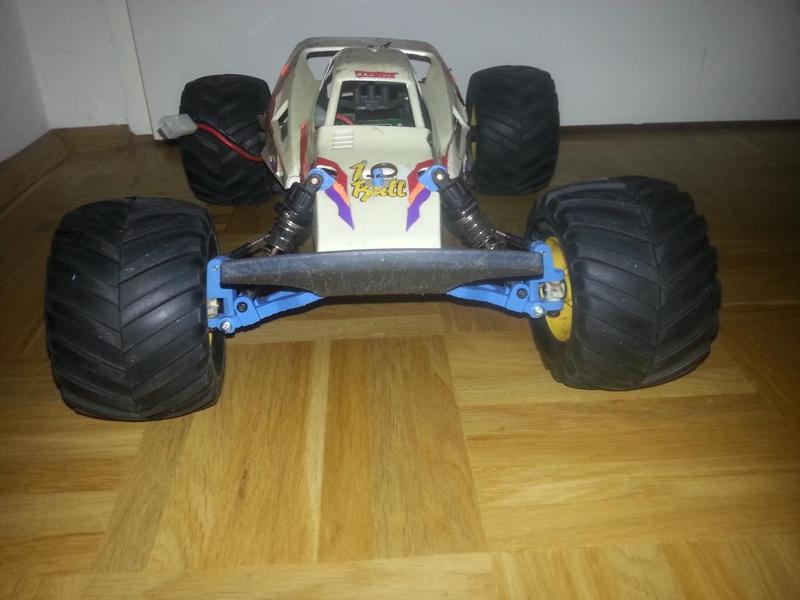 Tamiya Mad Bull DT-01 independent front suspension upgrade