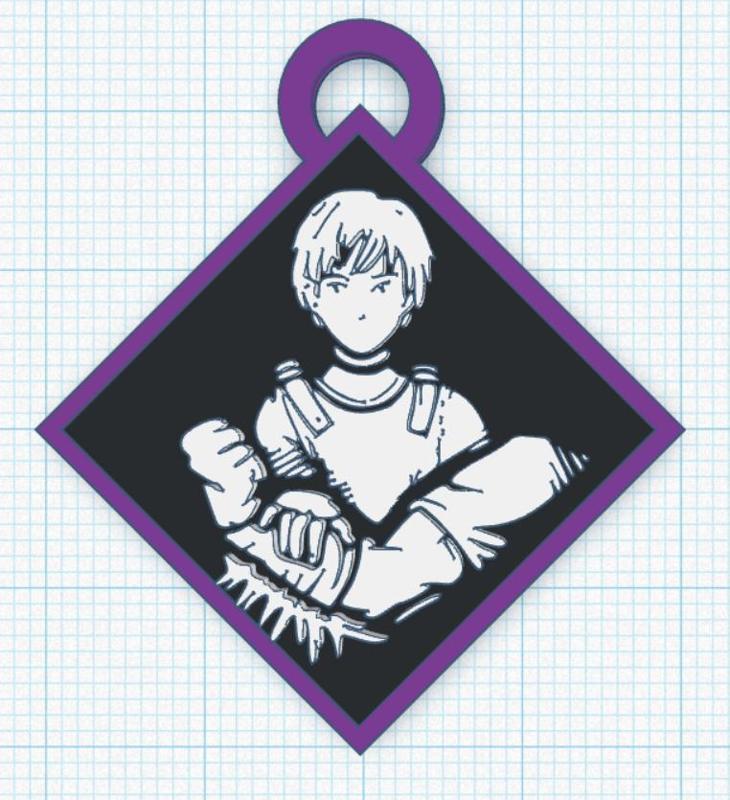 Keychain Dead By Daylight - Better than New