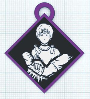 Keychain Dead By Daylight - Better than New