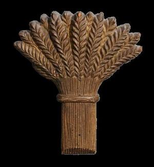 Wheat wall panel