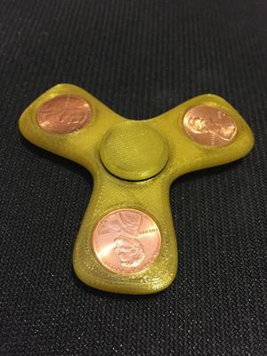 Penny fidget spinner