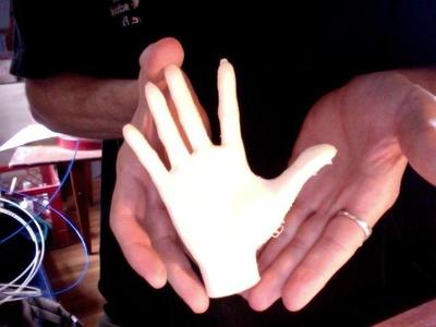 Large hand for puppets