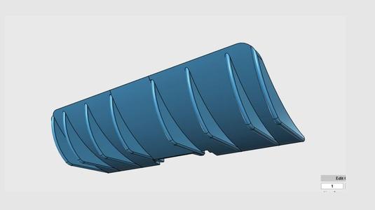 diffuser for 1/8 scale RC car 