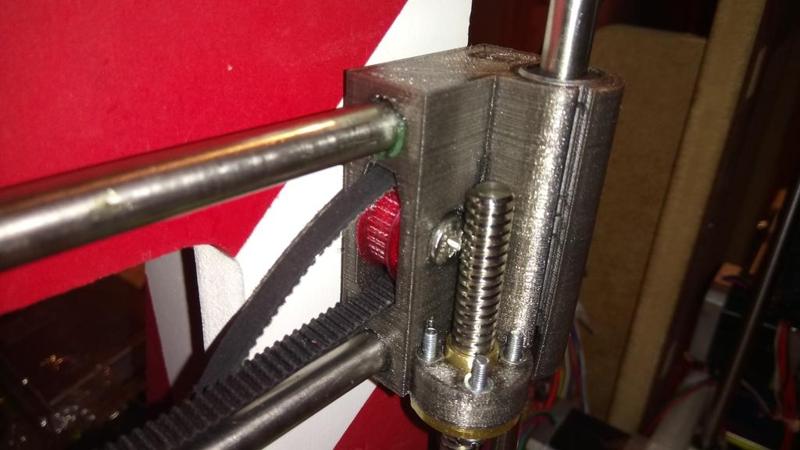 Customizable X-End Upgrade Kit for Prusa i3 / Itopie for trapezoidal lead screws