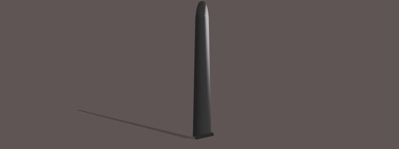 Peugeot 206 Coupe 2-Door Rear Side Molding – Left Side – 3D Printable Replacement Part