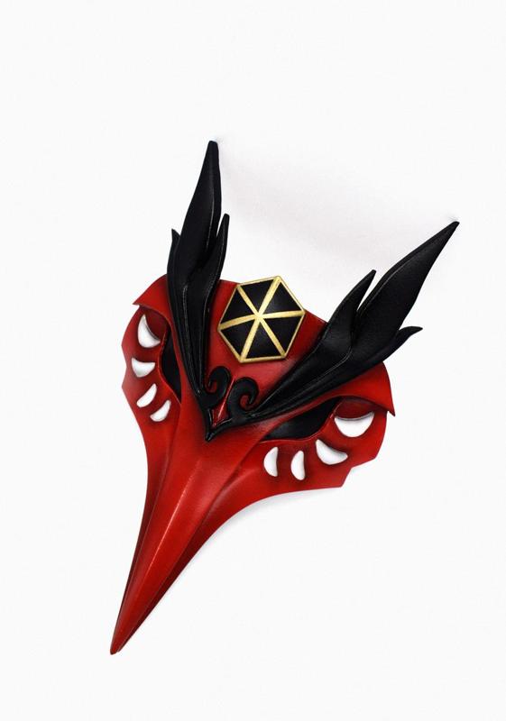 sara Kujou cosplay mask 3d model