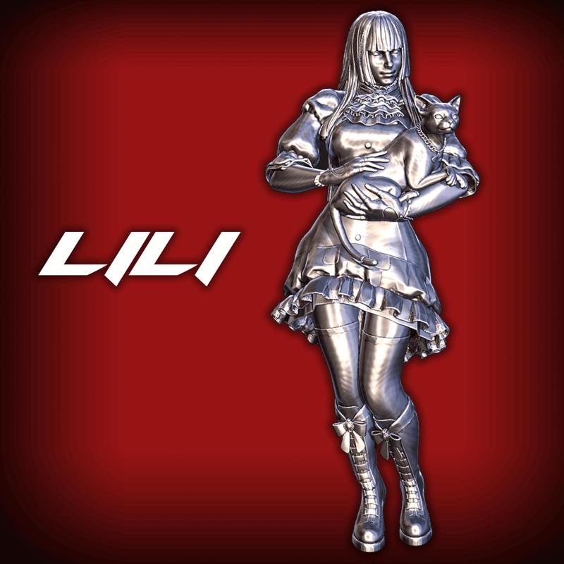 Tekken 8 - Lili statue