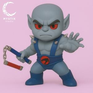 Panthro Chibi – The ThunderCats' Tech Warrior 💥🛠️ | 3D Collectible Figure