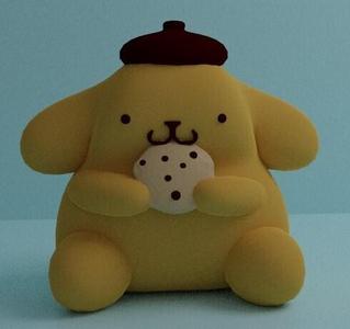 Pom pom purin eating - Hello kitty  Statue