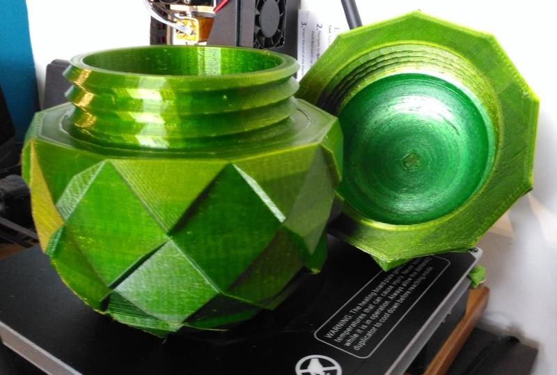Two piece Game of Thrones Dragon Egg with revised internal space