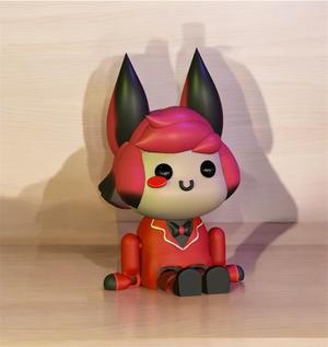 Alastor Chibi Articulable / Hazbin Hotel