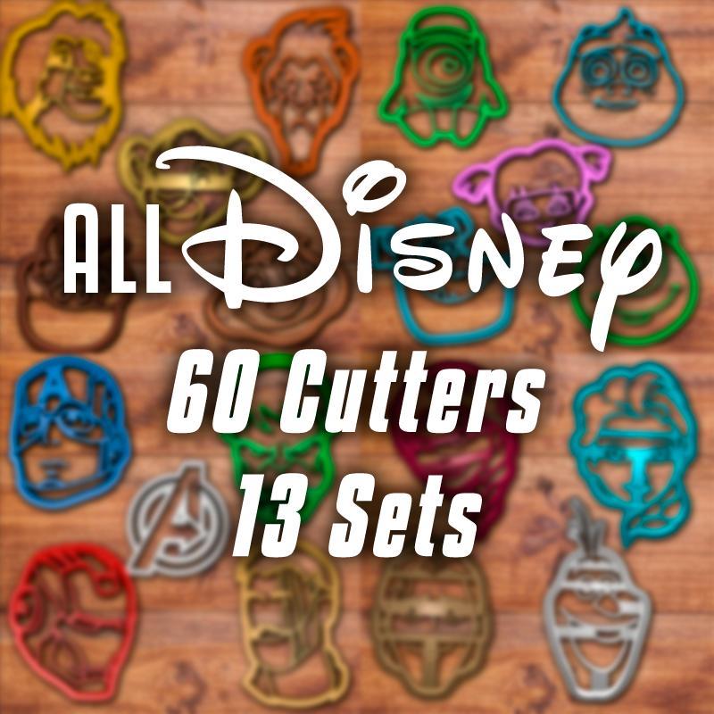 All disney Cookie cutters set +60