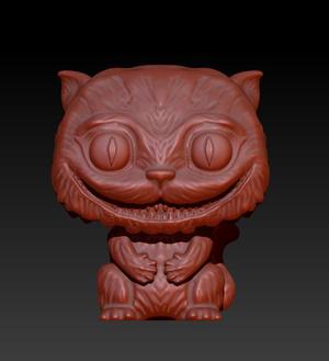Funko doll of the Cheshire Cat - Alice in Wonderland