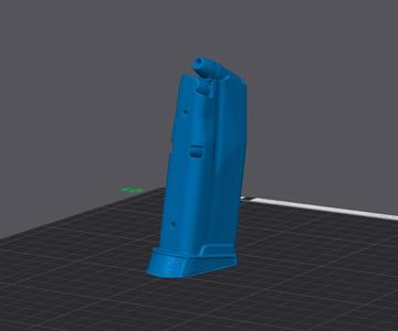 SIG SAUER P365 MAGAZINE WITH BASE PLATE Real Size Scan