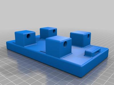 Simple Multirotor Battery Tray 