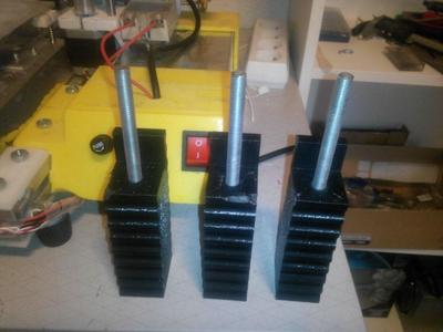 ALU frame repair leg