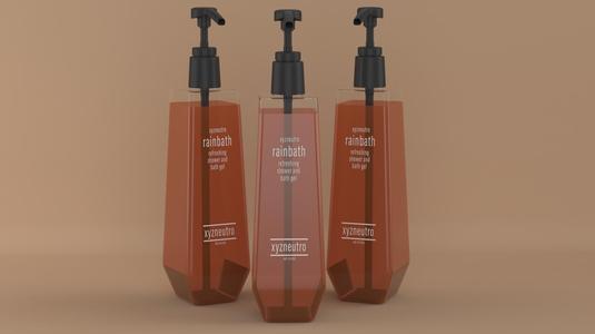 Shampoo Bottle Slim