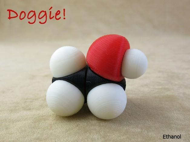 Space filling molecular models: Starter set