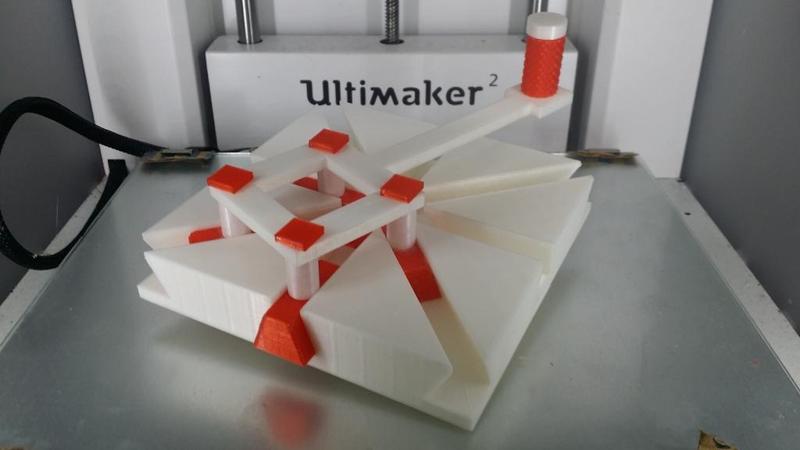 Fully Printable Trammel of Archimedes