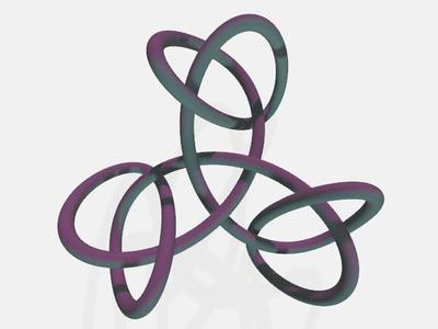 Compound trefoil, Trinity within a Trinity