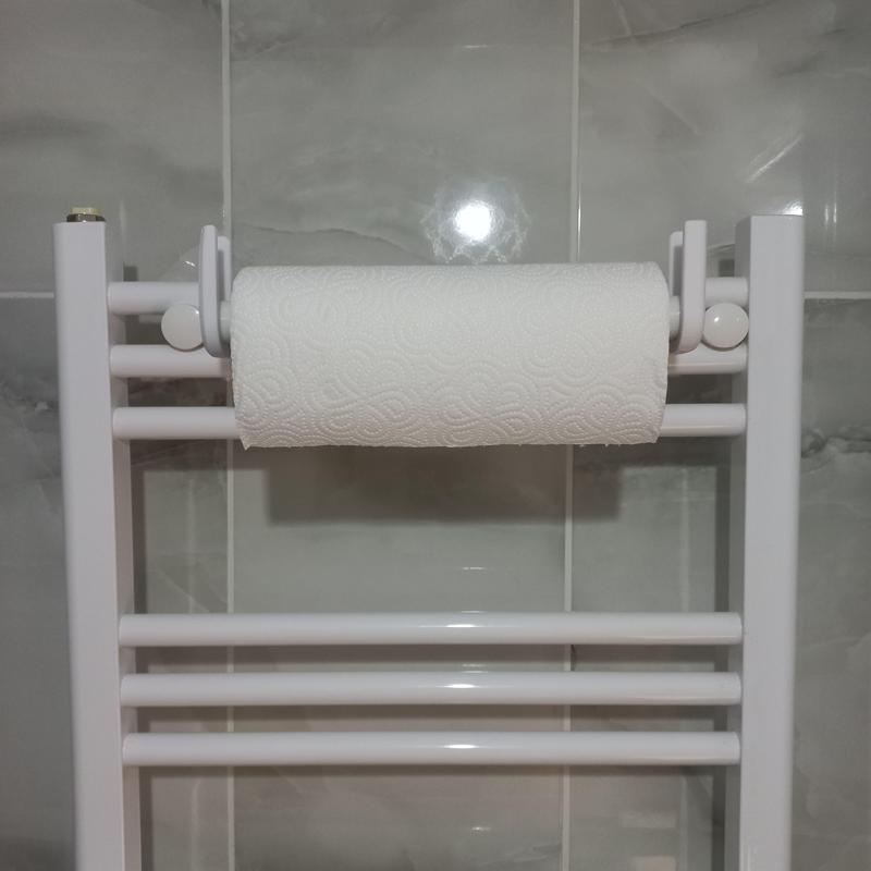 Paper towel holder for towel warmer