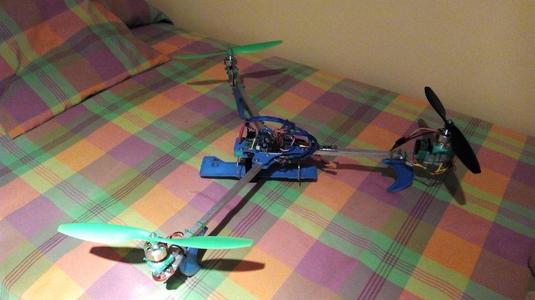 Parametric tricopter frame + tail mount + servo gimbal