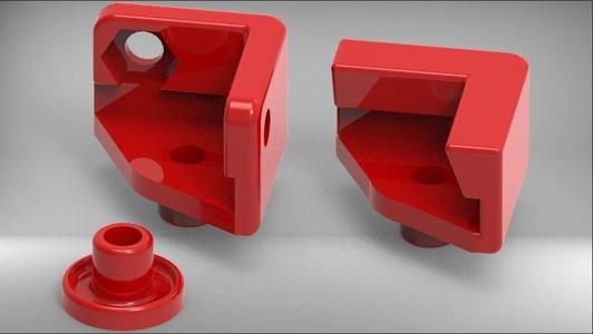 Glass Hotbed Holder Screws Anet A8 NO BENDING Proved!