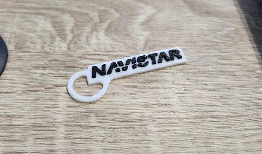Navistar keychain