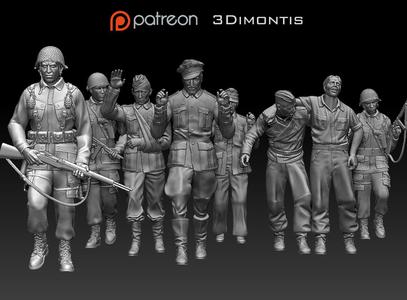 usa soldiers and captured