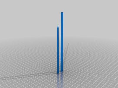 Connected blade for "Needle Arya Stark's Game of thrones sword" by Choloseg 