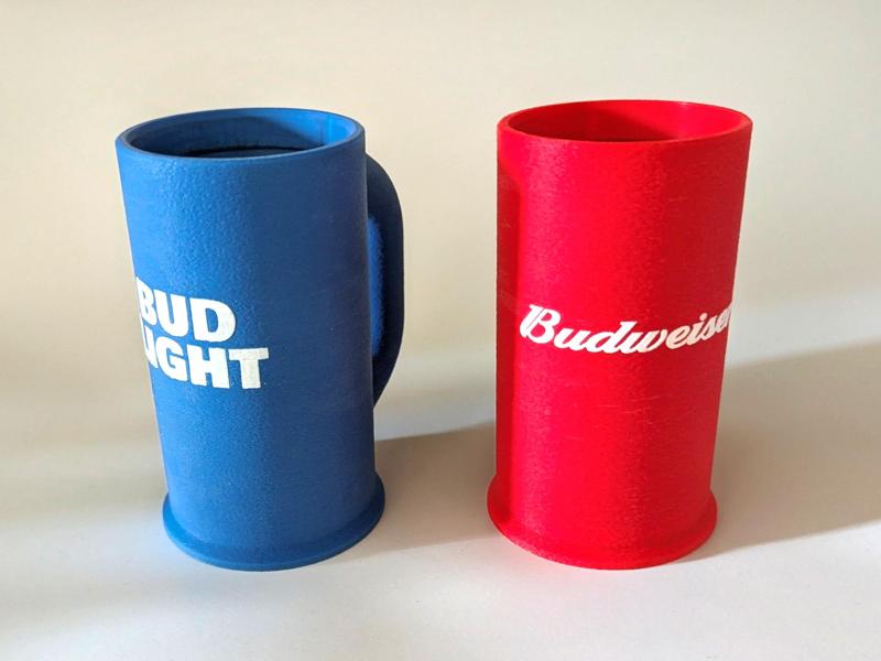Budweiser and Bud Light Koozies