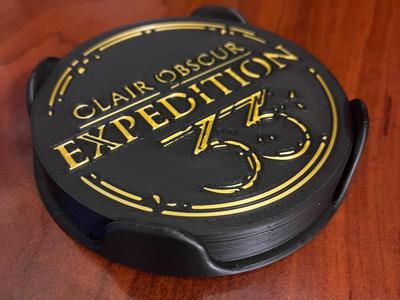 2.0 Expedition 33 Stackable Coaster Set