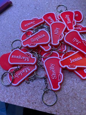 Cheer keychains