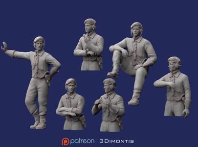 Swedish tank crew