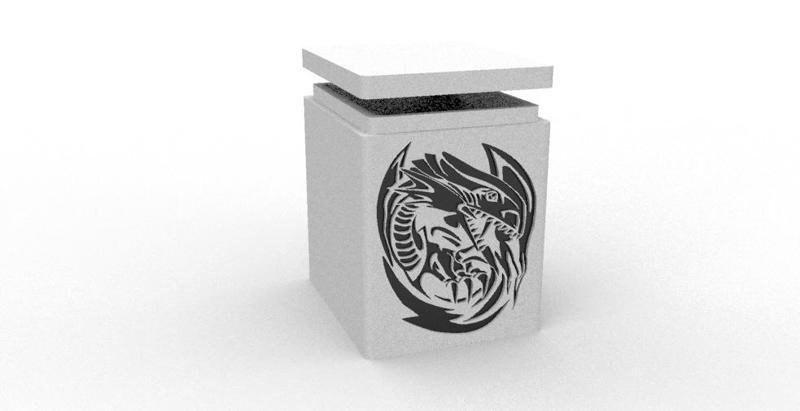 DECK BOX YU-GI-OH BLUE EYES WHITE DRAGON