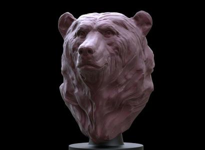Bear Bust