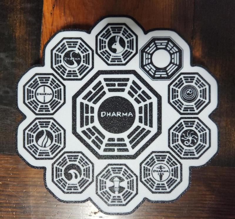 Lost Dharma Stations Lightbox