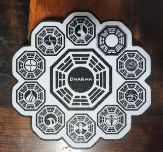 Lost Dharma Stations Lightbox